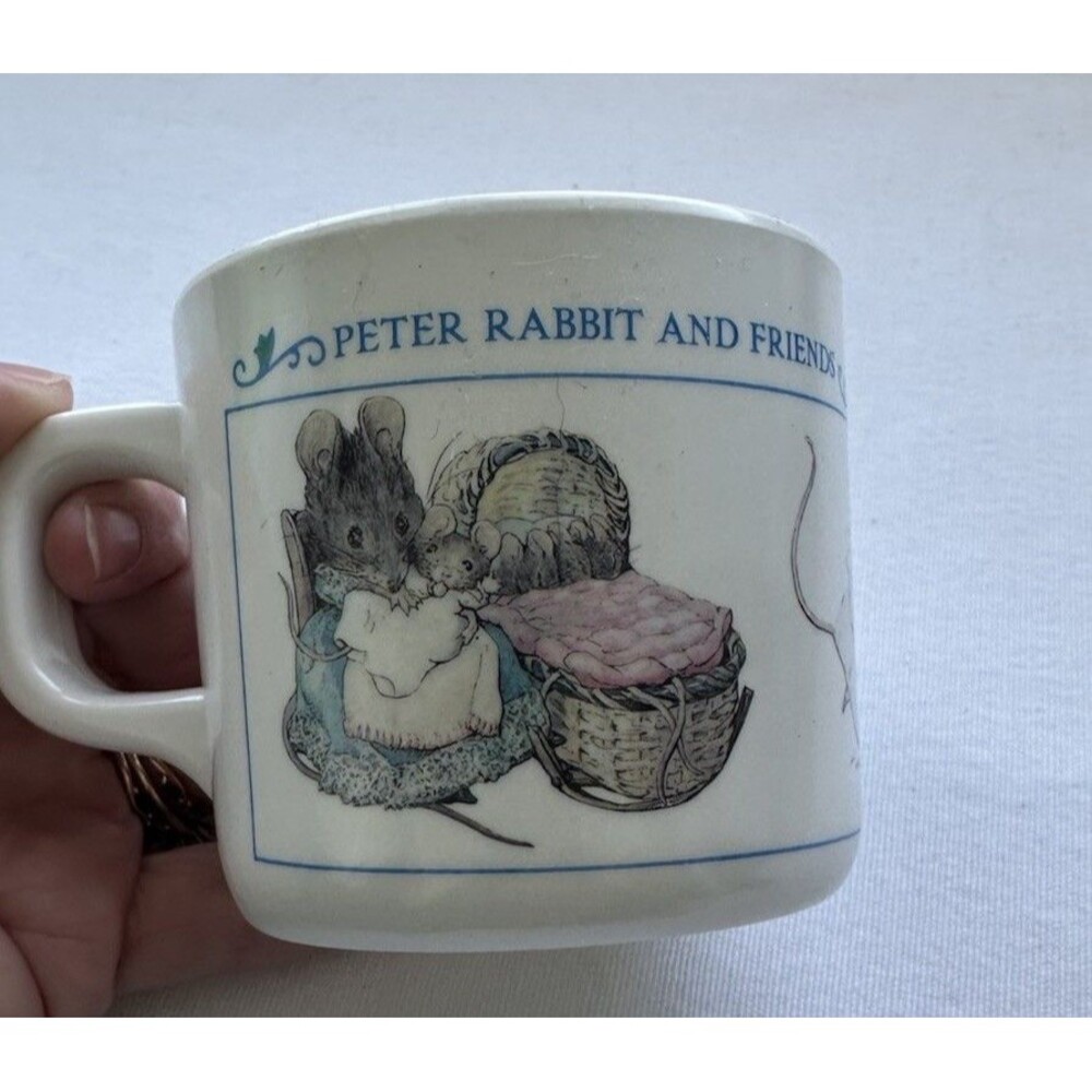 Peter Rabbit And Friends Child’s Cup Plastic Vintage Eden